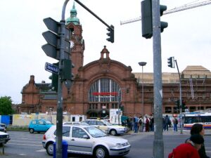 著者撮影:ヴィースバーデン駅 遠景